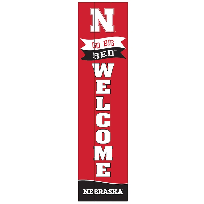 Nebraska Huskers 47" Leaner Fan Sign