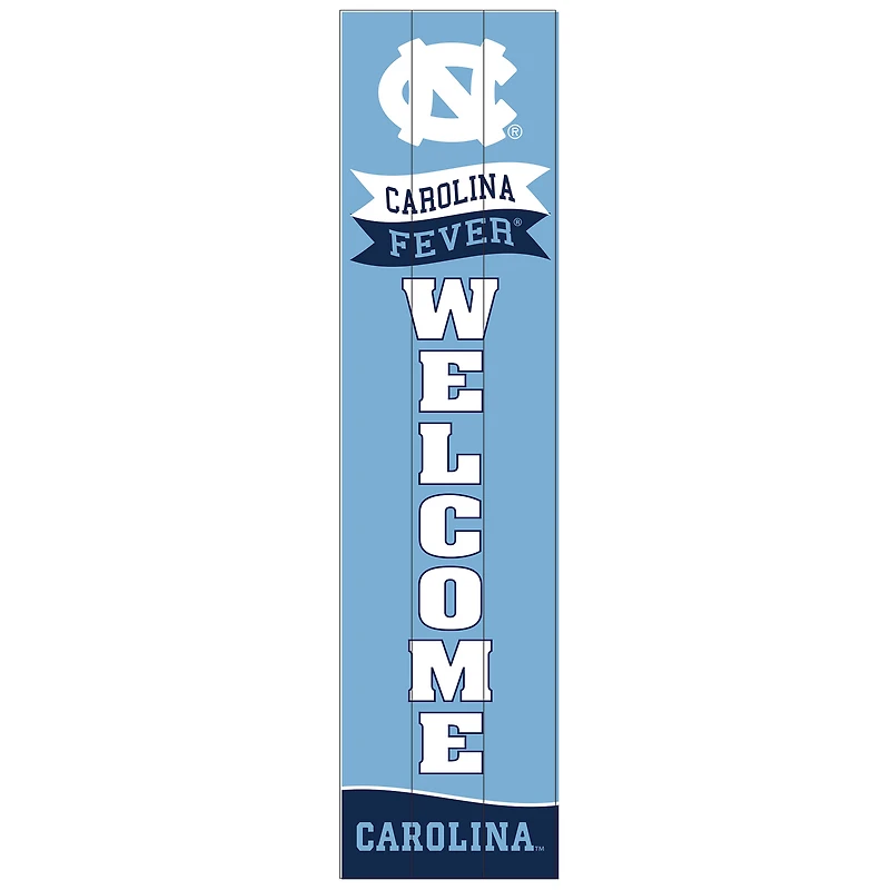 North Carolina Tar Heels 47" Leaner Fan Sign