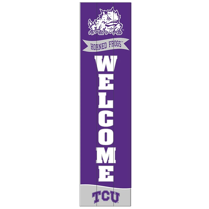TCU Horned Frogs 47" Leaner Fan Sign