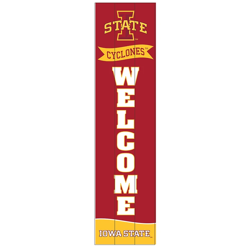 Iowa State Cyclones 47" Leaner Fan Sign