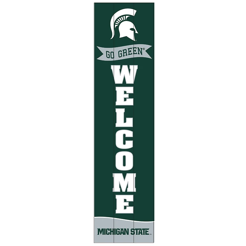Michigan State Spartans 47" Leaner Fan Sign