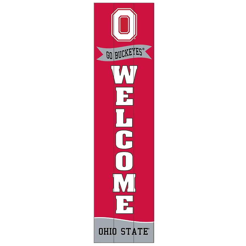 Ohio State Buckeyes 47" Leaner Fan Sign