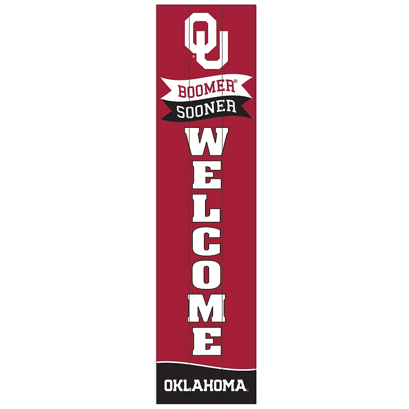 Oklahoma Sooners 47" Leaner Fan Sign