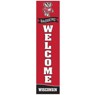 Wisconsin Badgers 47" Leaner Fan Sign
