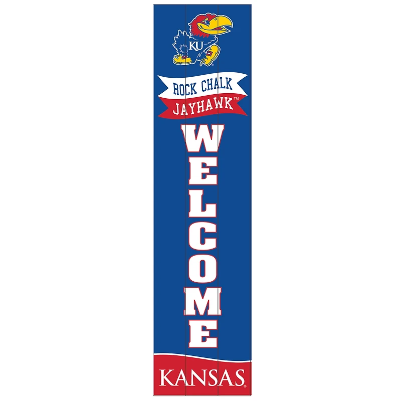 Kansas Jayhawks 47" Leaner Fan Sign