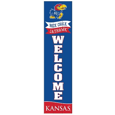 Kansas Jayhawks 47" Leaner Fan Sign