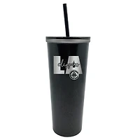 LA Clippers 24oz. Onyx Skinny Tumbler