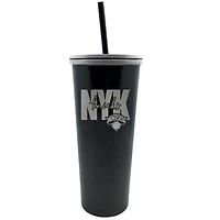 New York Knicks 24oz. Onyx Skinny Tumbler