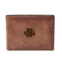 North Georgia Nighthawks Fossil Leather Derrick Front Pocket Bifold Wallet