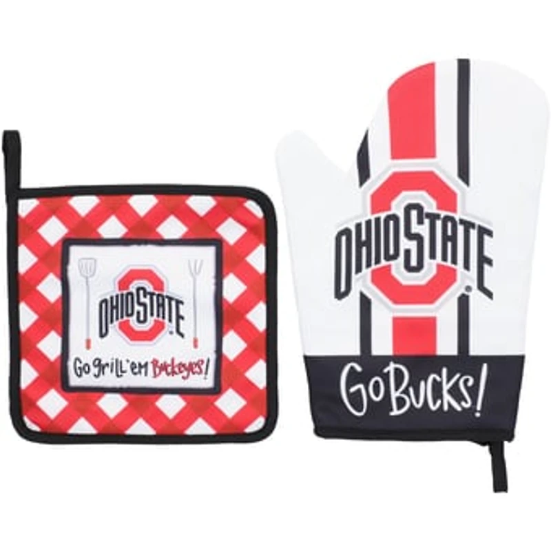 Ohio State Buckeyes Pot Holder Set