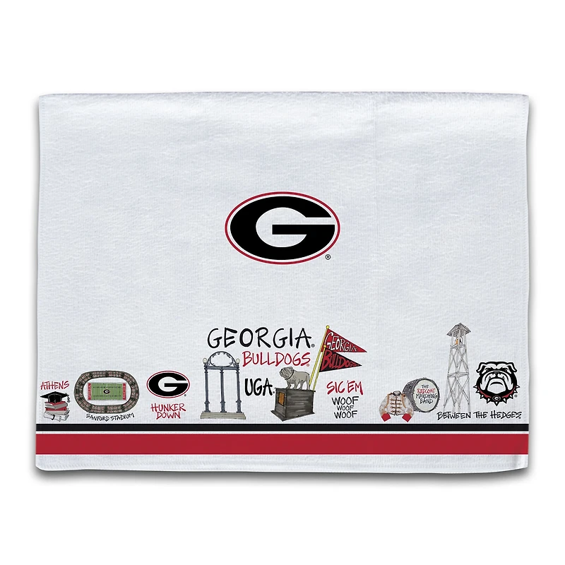 Georgia Bulldogs Icon Kitchen Towel