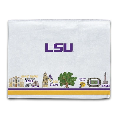 LSU Tigers Icon Kitchen Towel