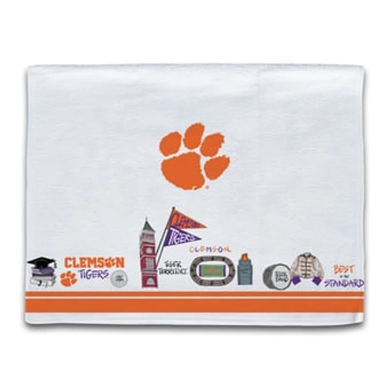 Clemson Tigers Icon Kitchen Towel