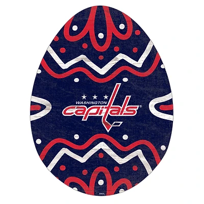 Washington Capitals 12" Easter Egg Cutout Sign