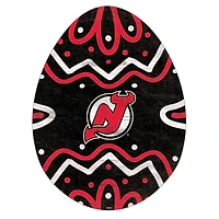 New Jersey Devils 12" Easter Egg Cutout Sign