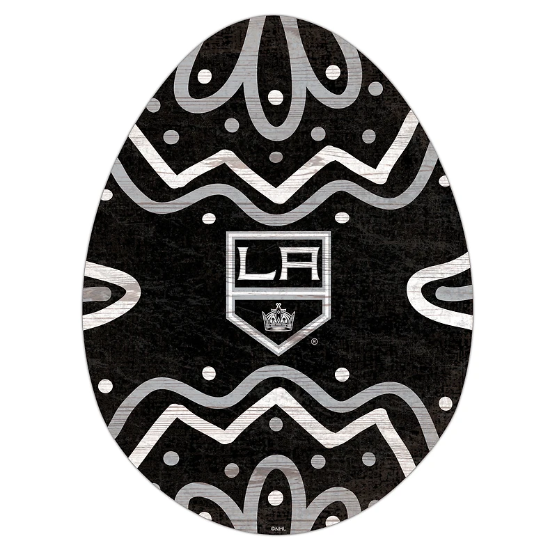 Los Angeles Kings 12" Easter Egg Cutout Sign