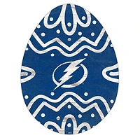 Tampa Bay Lightning 12" Easter Egg Cutout Sign