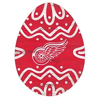 Detroit Red Wings 12" Easter Egg Cutout Sign