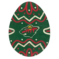 Minnesota Wild 12" Easter Egg Cutout Sign