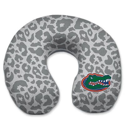 Florida Gators Cheetah Print Memory Foam Travel Pillow