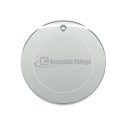 Kaskaskia College Blue Devils 3'' Round Glass Ornament