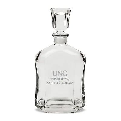 North Georgia Nighthawks 23.75oz. Crystal Whiskey Decanter