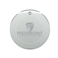 Piedmont Technical College 3'' Round Glass Ornament