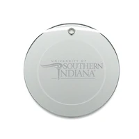 Southern Indiana Screaming Eagles 3'' Round Glass Ornament