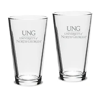 North Georgia Nighthawks Two-Piece 16oz. Classic Pub Glass Set
