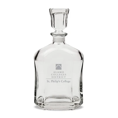 SPC Tigers 23.75oz. Crystal Whiskey Decanter