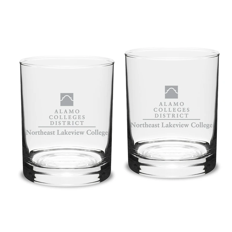 NLC Nighthawks 14oz. Classic Double Old Fashion Glass Set