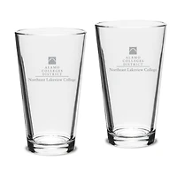 NLC Nighthawks Two-Piece 16oz. Classic Pub Glass Set