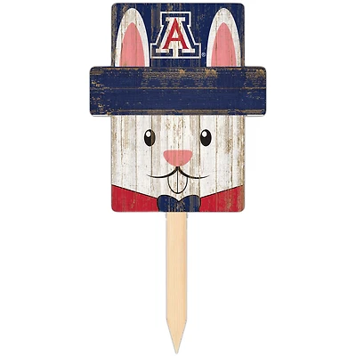 Arizona Wildcats 16" x 19" Easter Bunny Yard Stake