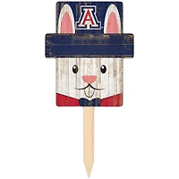 Arizona Wildcats 16" x 19" Easter Bunny Yard Stake