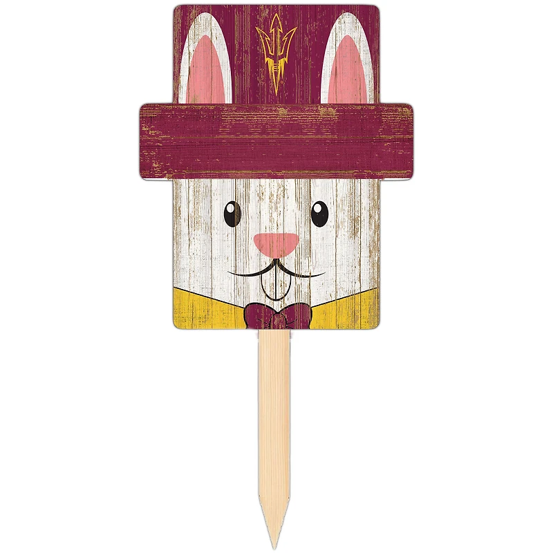 Arizona State Sun Devils 16" x 19" Easter Bunny Yard Stake