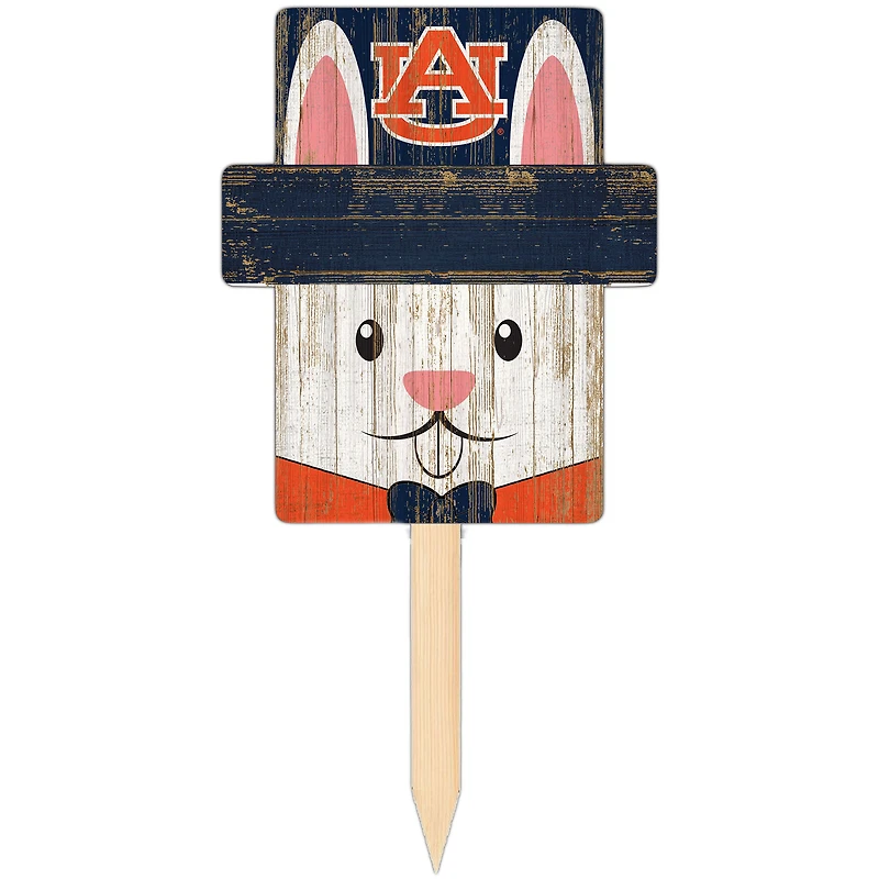Auburn Tigers 16" x 19" Easter Bunny Yard Stake