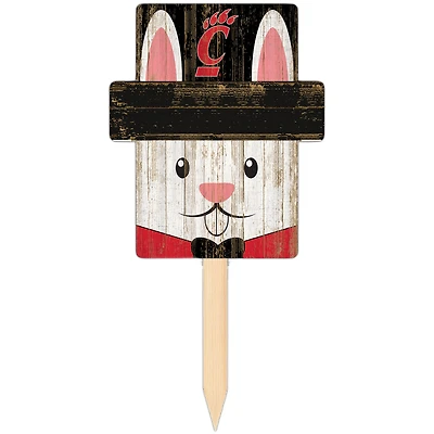 Cincinnati Bearcats 16" x 19" Easter Bunny Yard Stake