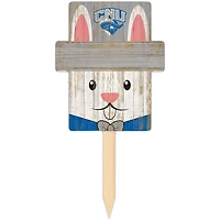 Christopher Newport Captains 16" x 19" Easter Bunny Yard Stake