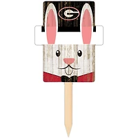 Georgia Bulldogs 16" x 19" Easter Bunny Yard Stake