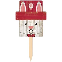Indiana Hoosiers 16" x 19" Easter Bunny Yard Stake