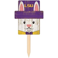 LSU Tigers 16" x 19" Easter Bunny Yard Stake