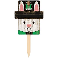 Marshall Thundering Herd 16" x 19" Easter Bunny Yard Stake