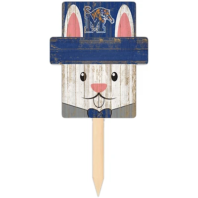 Memphis Tigers 16" x 19" Easter Bunny Yard Stake