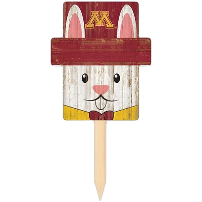 Minnesota Golden Gophers 16" x 19" Easter Bunny Yard Stake