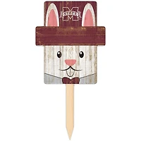 Mississippi State Bulldogs 16" x 19" Easter Bunny Yard Stake