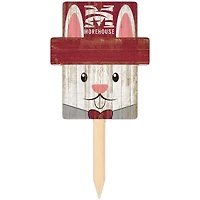 Morehouse Maroon Tigers 16" x 19" Easter Bunny Yard Stake