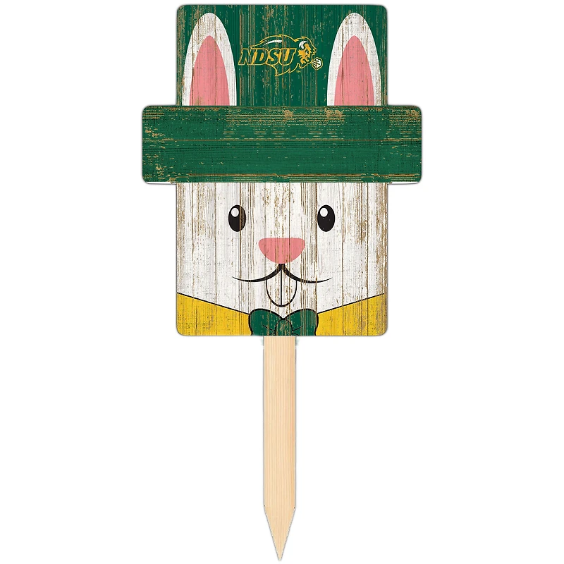 NDSU Bison 16" x 19" Easter Bunny Yard Stake
