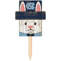 North Carolina Tar Heels 16" x 19" Easter Bunny Yard Stake