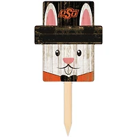 Oklahoma State Cowboys 16" x 19" Easter Bunny Yard Stake