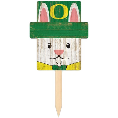 Oregon Ducks 16" x 19" Easter Bunny Yard Stake